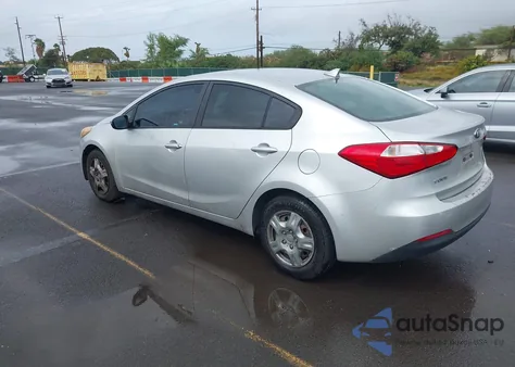 2014 Kia Forte Lx из США, поврежденный, VIN KNAFK4A67E5186996